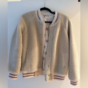 Mother Denim Teddy Bomber Jacket